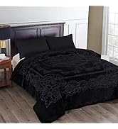 JML Fleece Blanket King Size, Heavy Korean Mink Blanket 85 X 95 Inches- 9 Lbs, Single Ply, Soft a...