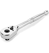 WORKPRO 3/8-Inch Drive Ratchet, Quick-Release Reversible Ratchet Wrench, 72-Tooth 3/8 Drive Ratch...