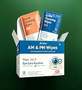 eyelid cleansing wipes day and night