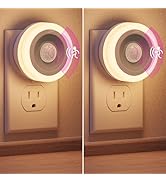 Briignite Motion Sensor Night Light, Night Lights Plug into Wall, Auto On/Off Motion Activation N...