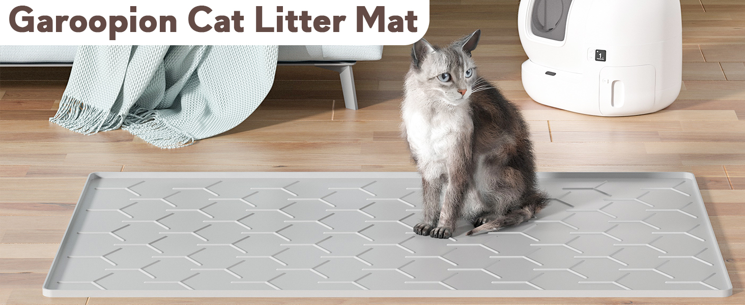 silicone cat litter mat
