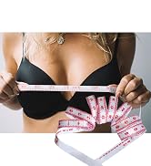 WIN TAPE Pink and White Cloth Bra Tape Measure, Easy to Measuring Cheast Circumference and Body (...
