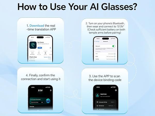 smart bluetooth glasses
