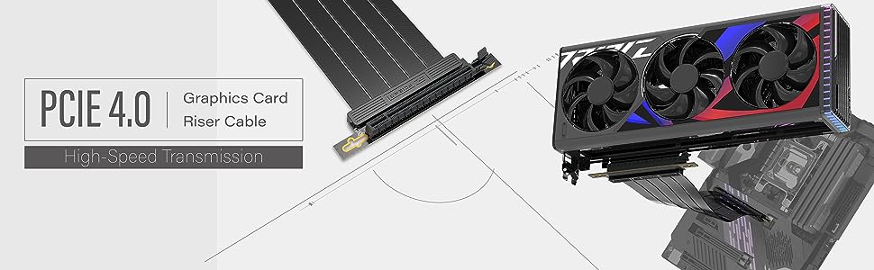 PCIE 4.0 X16 Extension Cable