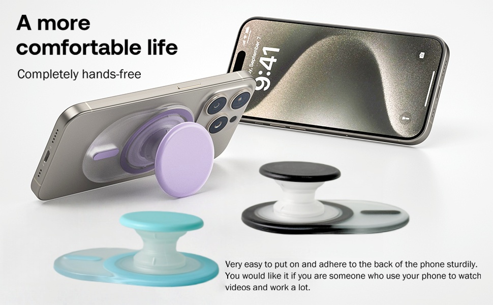 Magnetic Phone Grip Holder for Magsafe Phone Grips