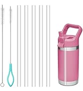 Diumepo Straws for Yeti Rambler Bottle, 5 Pcs Replacement Straws for YETI Rambler 12 oz, 18oz, 26...