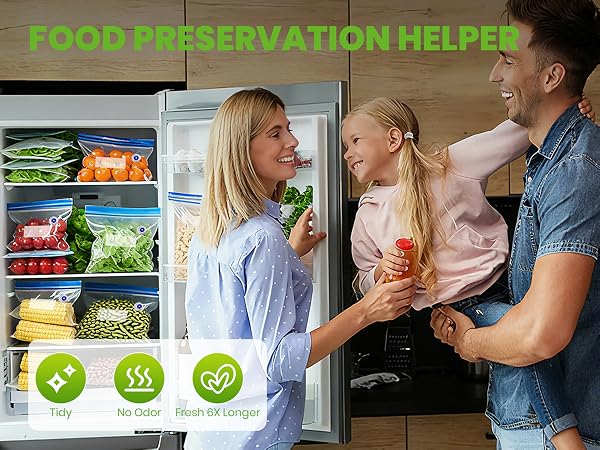 Preservation of vegetables and meat
