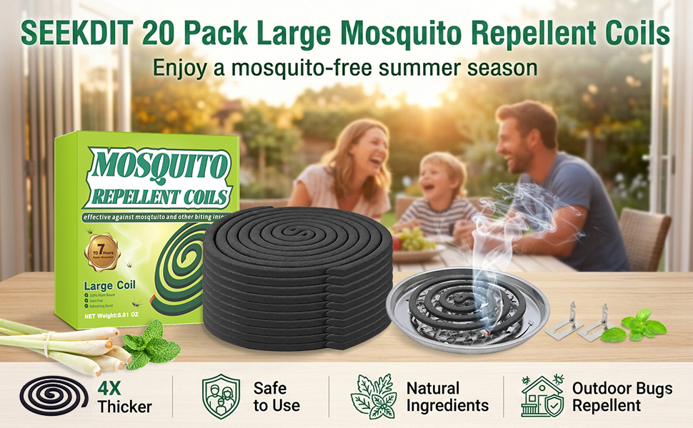 bulk mosquito outdoor patio deck porch repellent effective