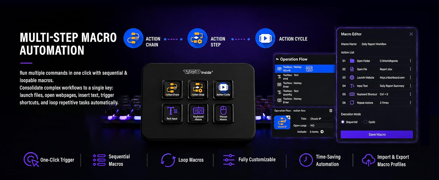 streaming deck stream macro pad keypad keyboard key custom programmable gaming shortcut customized