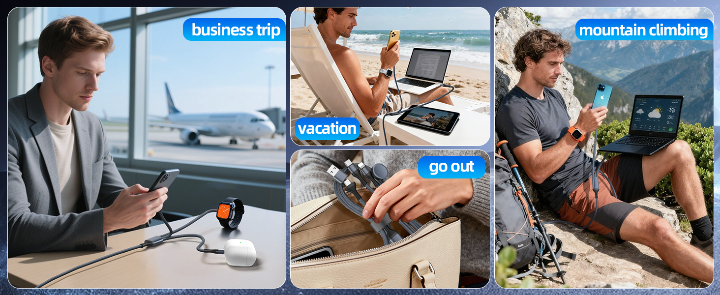 Travel Cruise Essentials Charger Cord