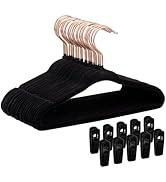 Tonswachic Baby Velvet Hangers 50 Pack - 11 Inch Premium Non Slip Felt Kids Hanger for Toddler & ...