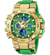 FANMIS Watch for Men,Tactical Military Sports Outdoor Analog Digital Watches Large Face 50M Water...