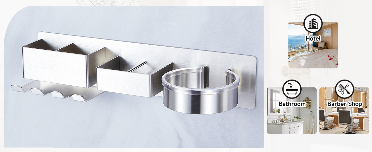 Hairdryer Holder Wall Mounted