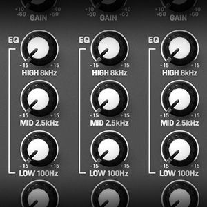 3-Band EQ Adjustment
