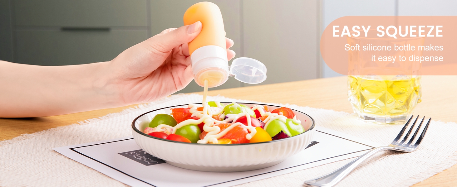 small squeeze bottles