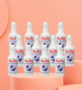 Pack Of 12 Toilet Bowl Cleaner Liquid 32oz Fast Acting