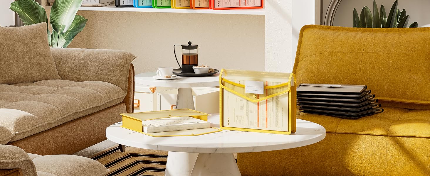 Plastic Expanding File Folder