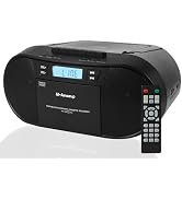 M-Amazup Boombox CD Player Portable, Cassette Player Combo with CD MP3 Bluetooth AUX TF USB AM/FM...