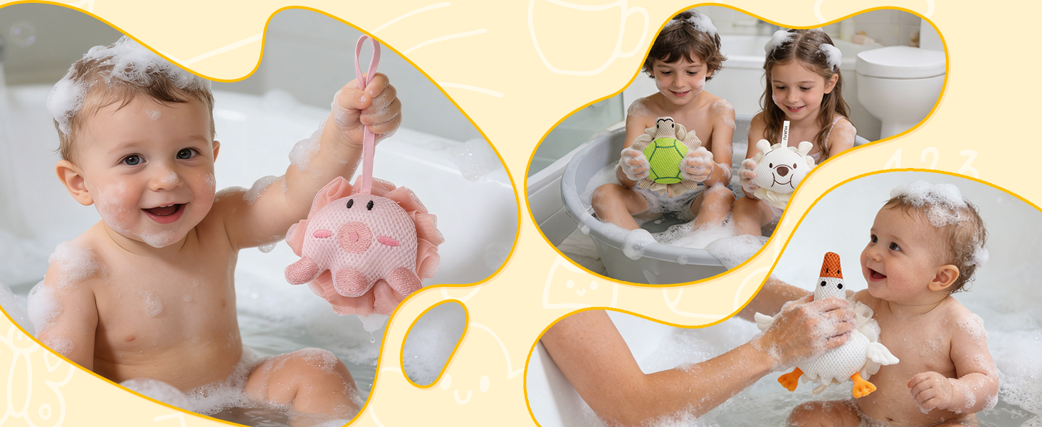 Loofahs for Kids