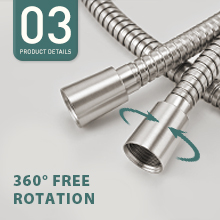 shower hose extra long
