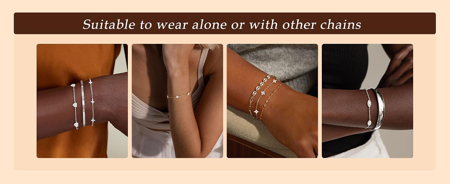 Waterproof Diamond Bracelets