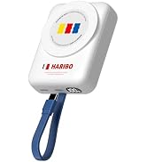 DCHK Haribo 10000mAh Power Bank, Wireless and Magsafe, Built-in Cable, 22.5W Fast Charging, Compa...