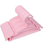 GoodtoU Pink Baby Hangers, 60 Pack Kids Clothes Hangers for Small Childrens Girl Infant Child Bab...