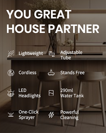 blonex cordless electric spin mop for home cleaning