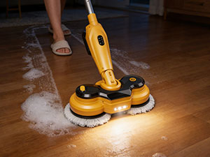 Rotating Mop with LED Light