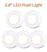Tap lights, Push Lights, Touch Lights, Puck Lights, 4 LED Closet Lights, Night Lights, STAR-SPANGLED