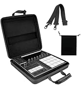 Musiin Premium Velvet Hardshell Case Compatible with Native Instruments Maschine+plus case NI MK3...