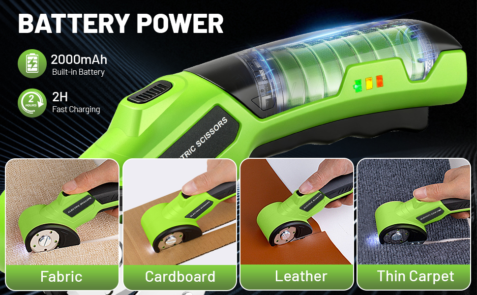 Cordless Electric Scissors