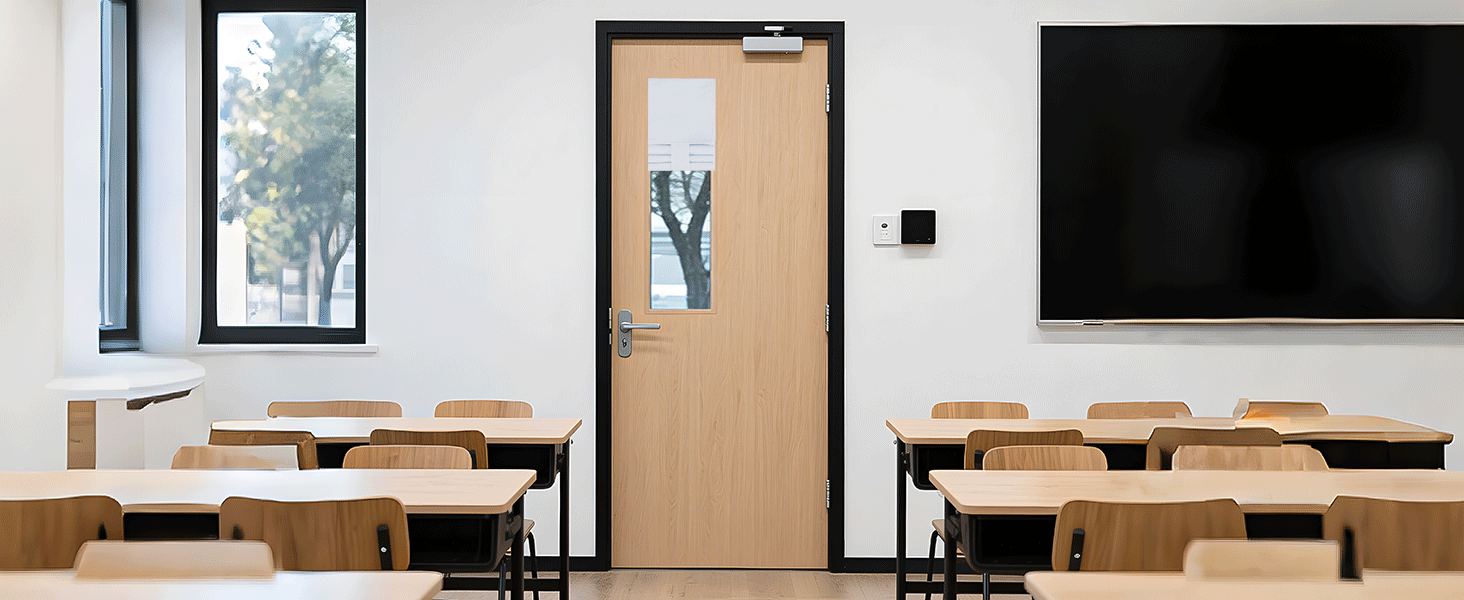 classroom door window cover