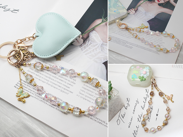 Beaded Phone Wrist Strap