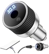 Starlink Mini Car Adapter 12V/24V to 30V, No Reboot Power, Digital Voltage Display, Keeps Starlin...
