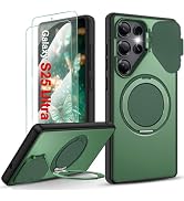 Gritup for Samsung Galaxy S25 Ultra Case,Flip Camera Cover | with Screen Protector,Ring Holder St...