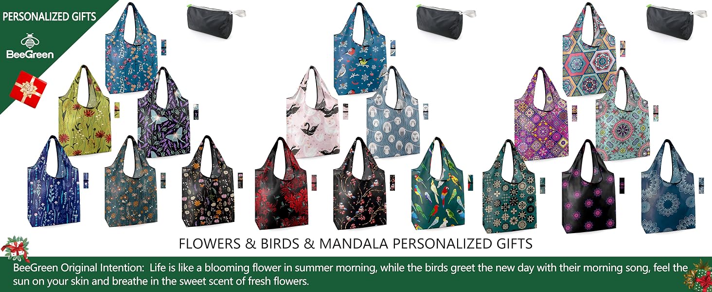 Birds and flowers