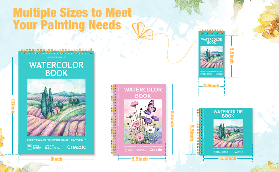Multiple Sizes to Meet Yout Painting Needs