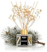 Reed Diffuser Set,3.38 fl oz (100 ml) - Black ice Oil Diffusers with 6 Reed Sticks for Bathroom S...