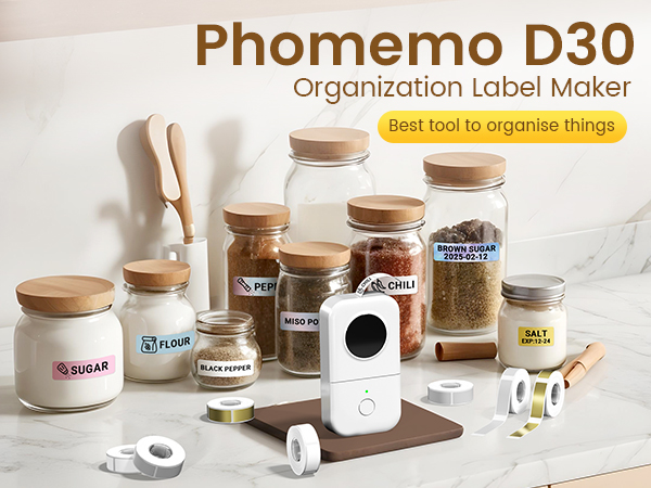 Bluetooth Label Maker Machine with Tape