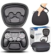 sisma Carry Case Compatible with PS4 Wireless Controller, Dual Shock 4 Controller Holder Travel P...