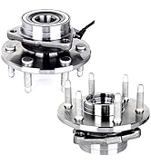 ECCPP (515036 x2) New Complete Front Wheel Hub Bearing Assembly fit for Escalade, Tahoe, silverad...