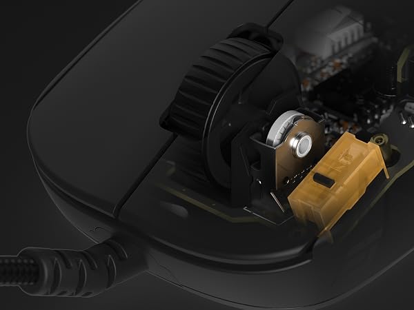 Tighter notches, improved durability, and scroll control you can count on.