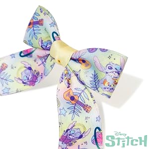Stitch Long Tail Hair Bow Set