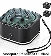 Portable Mosquito Repellent Outdoor Patio & Indoor | BuggyBands Rechargeable Electronic Insect Re...