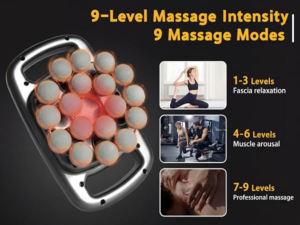 18 Head Massager