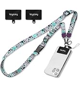 Icycay Phone Lanyard Crossbody, Cell Phone Lanyard for Around The Neck Adjustable Phone Strap, Cu...