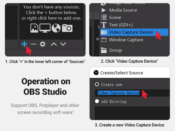 Operation on OBS