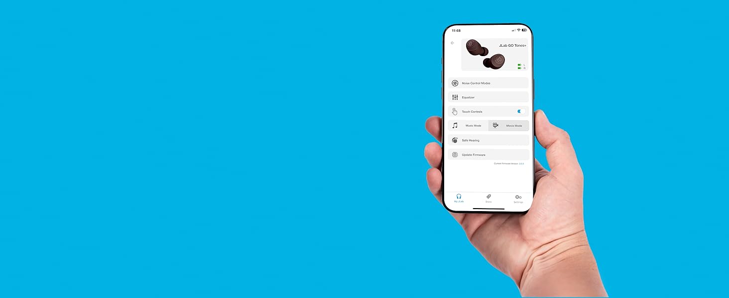 Phone app with go tones + being customized