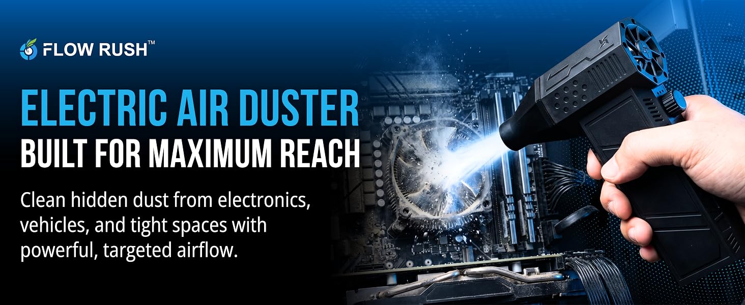 Cordless Electronic Air Duster